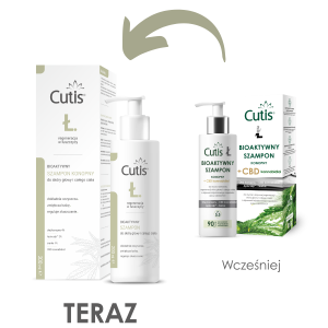 CUTIS Ł - ŁUSZCZYCA bioaktywny szampon konopny 200 ml