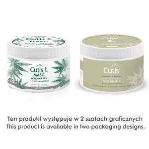 CUTIS - ŁUSZCZYCA maść konopna 20% 400 ml