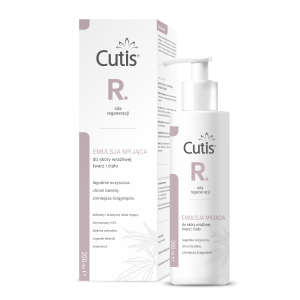 CUTIS R–REGENERACJA emulsja myjąca do skóry wrażliwej – twarz i ciało 200 ml
