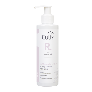 CUTIS R–REGENERACJA emulsja myjąca do skóry wrażliwej – twarz i ciało 200 ml