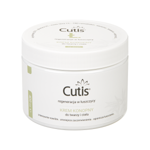 CUTIS Ł - ŁUSZCZYCA krem konopny 20% 400 ml
