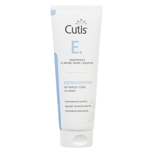 CUTIS E - EGZEMA krem konopny 17% do skóry alergicznej i atopowej 120 ml
