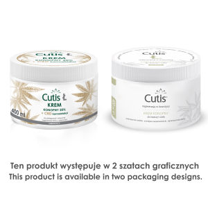 CUTIS Ł - ŁUSZCZYCA krem konopny 20% 400 ml