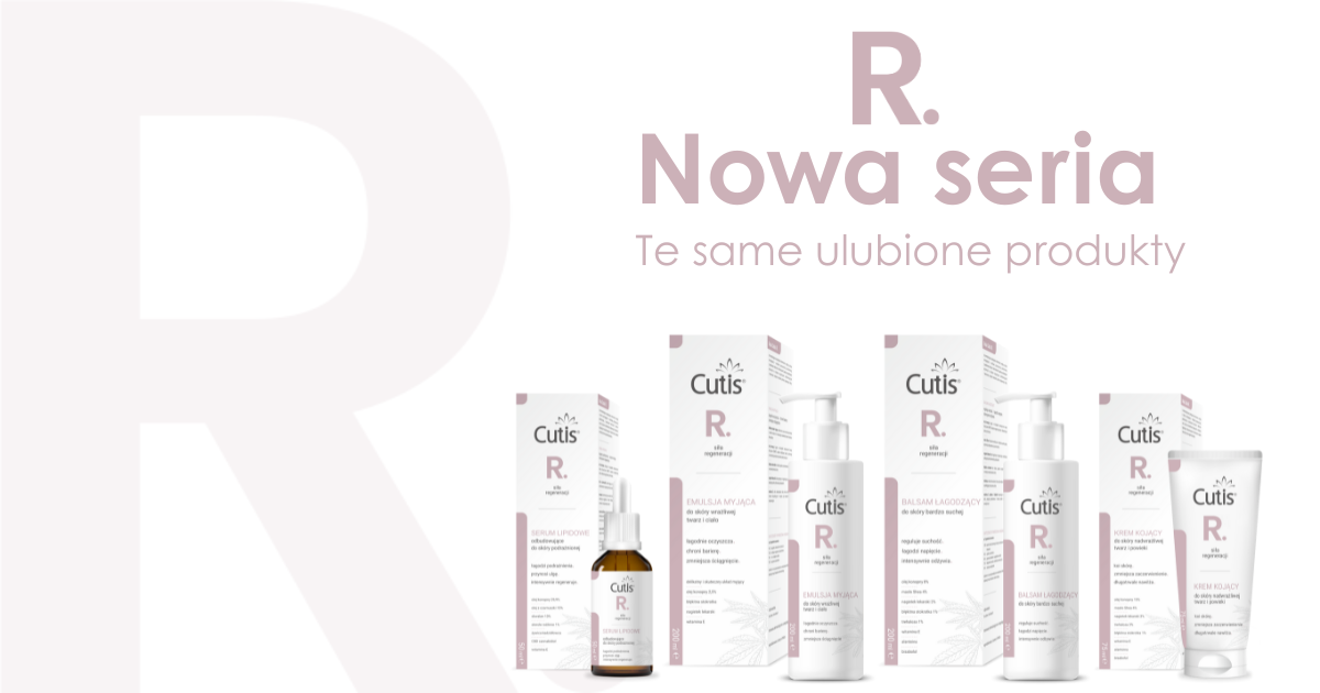 Seria Cutis MINI Derm zmienia się w linię R-REGENERACJA! – znane i lubiane produkty teraz w nowej odsłonie
