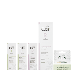 Zestaw do pielęgnacji paznokci z łuszczycą – Cutis Ł lakier i Cutis R serum